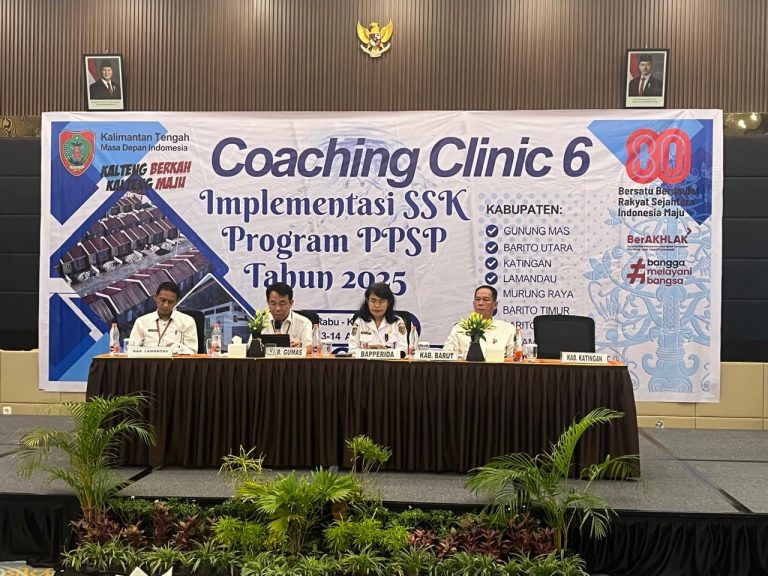 Coaching Clinic 6 Implementasi SSK Program PPSP Tahun 2025 – DINAS ...