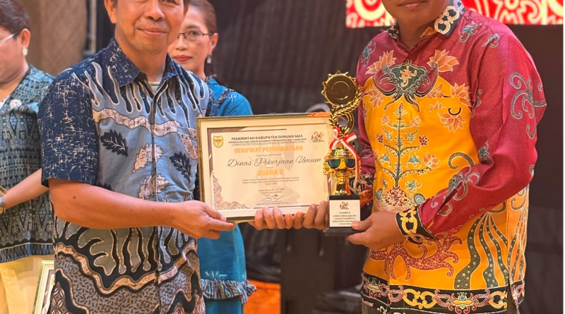 Dinas Pekerjaan Umum Raih Juara II Lomba Kebersihan dan Kerapian Kantor