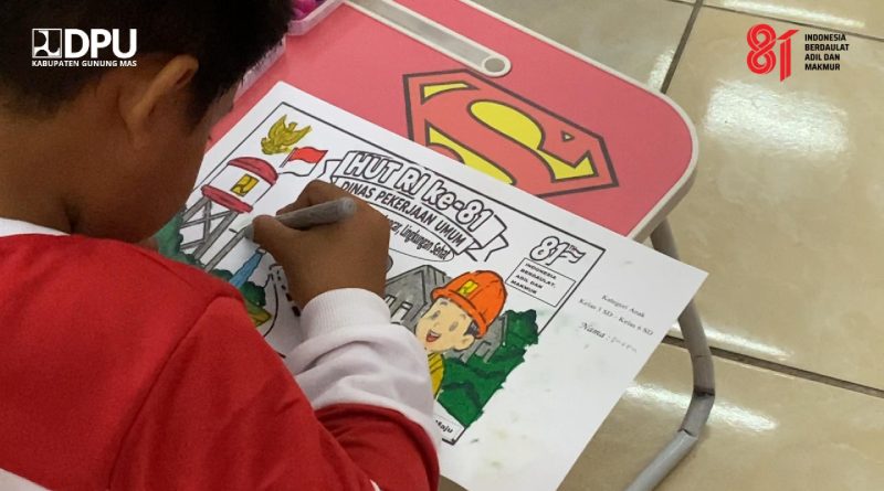 Lomba HUT RI 81 di Lingkungan Dinas PU